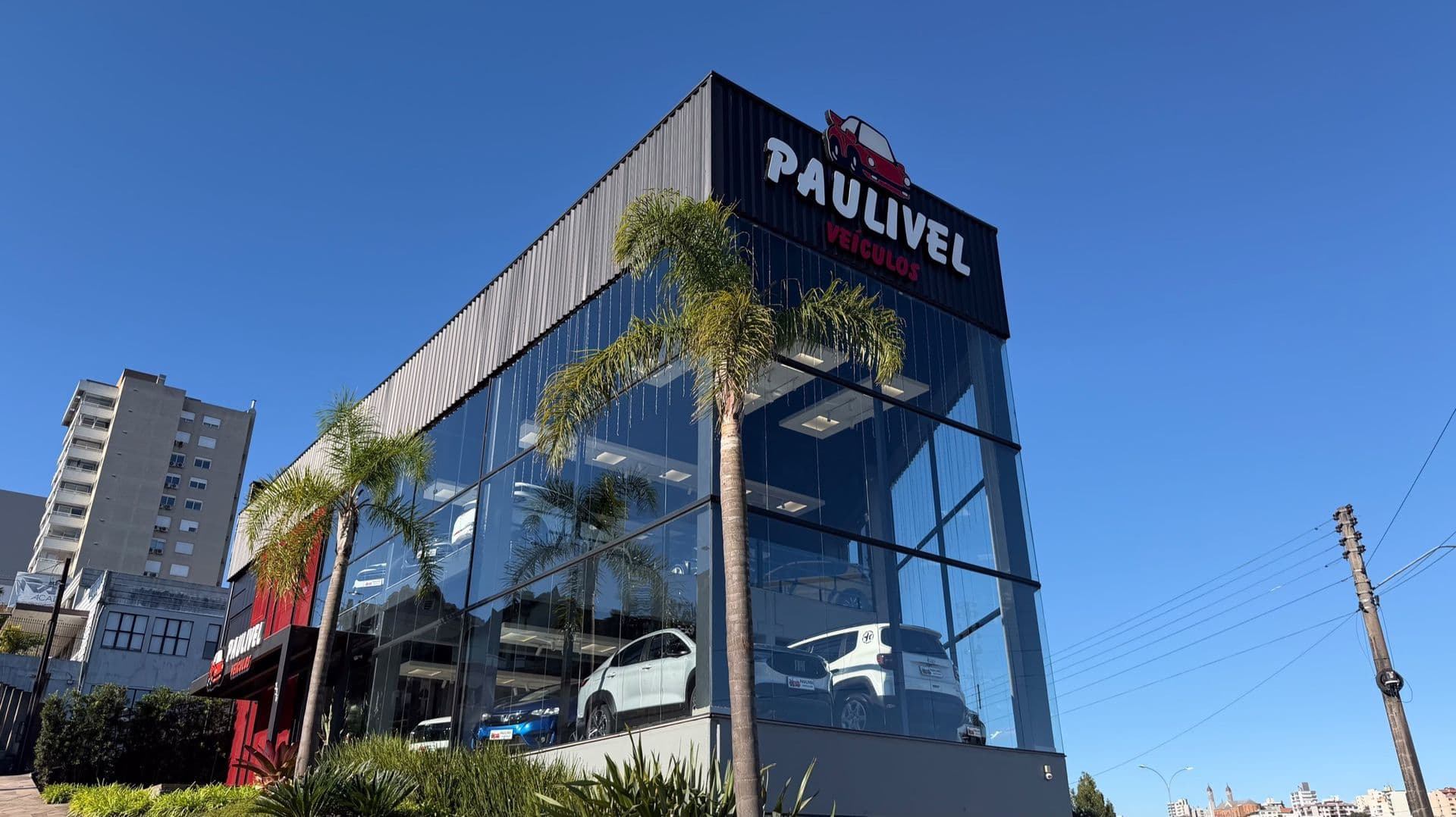 Fachada da Paulivel Veículos